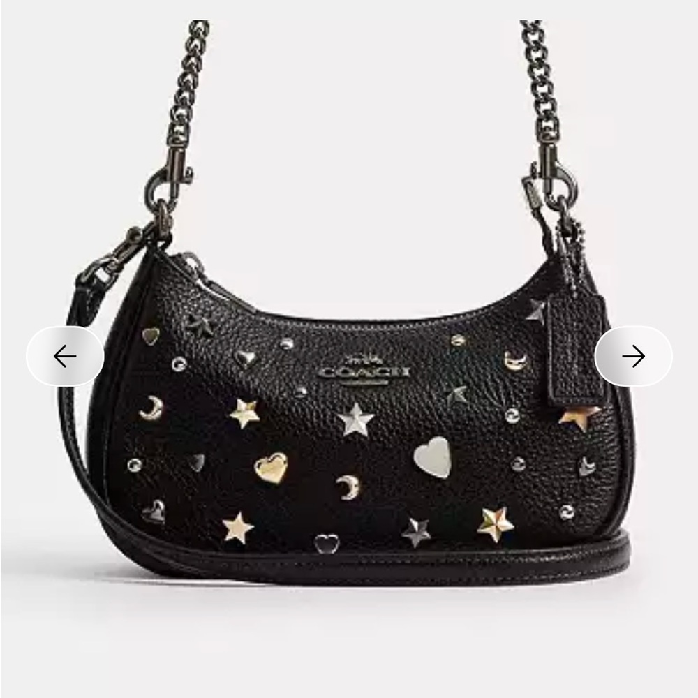 Coach Teri Mini Crossbody Bag with Rivets